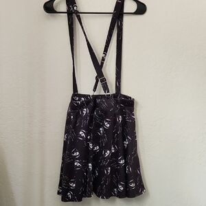 Scream Suspender Skirt